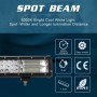 15 inch Three Rows 50W 4000LM 6000K IP67 Car Truck Off-road Vehicle LED Work Lights Spot / Flood Light, with 72LEDs SMD-3030 Lamps