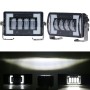 4.76 inch 24W DC 12-24V 1800LM IP67 Car Work Lights / Front Bumper Lights / Roof Lights, with Holder