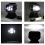 60W DC 12-24V 400LM Car 200m Wireless Remote Control 360 Degree Adjustable LED Search High Bay Lights / Spotlights