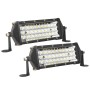 E6 2 PCS DC9-30V / 144W / IP67 / 6000K Car 8 inch 5-row LED Work Light Headlight