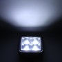 Car Square Work Light with 4 COB Lamp Beads