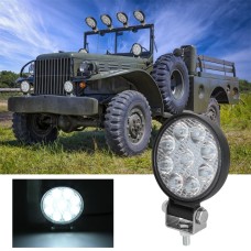 D0035 6.3W 10-30V DC 6000K 3 inch 9 LEDs Circle Offroad Truck Car Driving Light Spotlight Work Light Fog Light