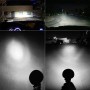 D0035 6.3W 10-30V DC 6000K 3 inch 9 LEDs Circle Offroad Truck Car Driving Light Spotlight Work Light Fog Light