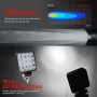 D0038 11.2W 10-30V DC 6000K 3 inch 16 LEDs Square Offroad Truck Car Driving Light Work Light Spotlight Fog Light