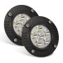 2 PCS Car 5 inch Round Embedded Front Bumper Light Work Light