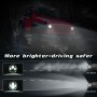 7 inch H4 / H13 DC 9V-30V 3000LM 3000K-6000K 25W Car Round Shape LED Headlight Lamps for Jeep Wrangler, with Angel Eye