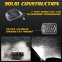 7 inch(5X7)/(7X6) H4 DC 9V-30V 30000LM 300W 8LEDs Car Square Shape LED Headlight Lamps for Jeep Wrangler