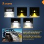 10 inch Three-row Monocular Dual-color Work Light