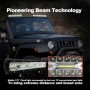 15 inch 75W 7500LM 6000K LED Strip Working Refit Off-road Vehicle Lamp Roof Strip Light