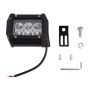 18W  6 LED White Light Floodlight Engineering Lamp / Waterproof IP67 SUVs Light, DC 10-30V(Black)