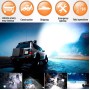 27W Bridgelux 2150lm 9 LED White Light Floodlight Engineering Lamp / Waterproof IP67 SUVs Light, DC 10-30V(Black)