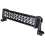 72W Bridgelux 24 LED White Light High Power Long Floodlight Engineering Lamp / Waterproof IP67 SUVs Light, DC 10-30V(Black)