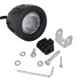 Round Shape 10W 910LM Cree XM-L T6 LED 60 Degrees Flood Beam Waterproof IP67 Work Light, DC 10-30V