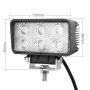 LML-1518 18W 1260-1350LM Epistar 6 LED White 30 Degree Spot Beam Car LED Light Waterproof IP67, DC 10-30V