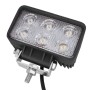 LML-1518 18W 1260-1350LM Epistar 6 LED White 30 Degree Spot Beam Car LED Light Waterproof IP67, DC 10-30V