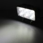 LML-1518 18W 1260-1350LM Epistar 6 LED White 30 Degree Spot Beam Car LED Light Waterproof IP67, DC 10-30V