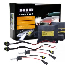 55 Вт H1 4300K ​​3200LM HID Ксеноновый преобразование света с высокой интенсивностью выбросов тонкой балласт, теплый белый