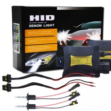 55W H7 4300K ​​HID Ксеноновый световой набор для преобразования света с тонкой балластной лампой с высокой интенсивностью, теплый белый