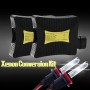 55W H8/H9/H11 4300K HID Xenon Light Conversion Kit with Slim Ballast High Intensity Discharge Lamp, Warm White