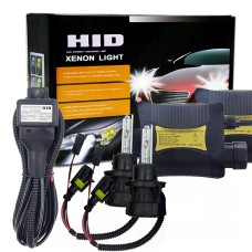 55W H13/9008 4300K HID Xenon Light Conversion Kit with Slim Ballast, High Intensity Discharge Lamp, Warm White