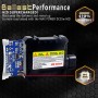 55W 9004/9007/HB1/HB5 4300K HID Xenon Conversion Kit with High Intensity Discharge Alloy Slim Ballast, Warm White