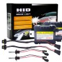 55W 9005/H10/HB3 4300K HID Xenon Conversion Kit with High Intensity Discharge Alloy Slim Ballast, Warm White