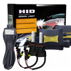 55W 9004/9007/HB1/HB5 6000K HID Xenon Conversion Kit with High Intensity Discharge Slim Ballast, White