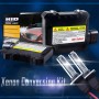 55W 880/881/H27 6000K HID Xenon Conversion Kit with High Intensity Discharge Alloy Slim Ballast, White