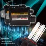 55W 9005/H10/HB3 6000K HID Xenon Conversion Kit with High Intensity Discharge Alloy Slim Ballast, White