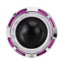 Iphcar 2,5 дюйма 12 В дюймона биксенонового проектора фар с изысканным углом глаз украшения для правого вождения (розовый)