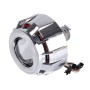 2 PCS H1 3.0 inch 12V Bi-Xenon Projector Lens Headlight Kit with Exquisite Angle Eyes Decoration(Red Light)