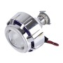 2 PCS H1 2.5 inch 12V Bi-Xenon Projector Lens Headlight Kit with Exquisite Angle Eyes Decoration(Blue Light)