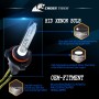 One Set 9005 HB3 AC 12V 55W 5500LM IP65 Waterproof Xenon Lamp  6000k Car Light Headlight HID Xenon Bulb Kit