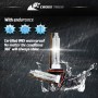 One Set 9005 HB3 AC 12V 55W 5500LM IP65 Waterproof Xenon Lamp  6000k Car Light Headlight HID Xenon Bulb Kit