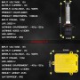 One Set 9006 HB4 AC 12V 55W 5500LM IP65 Waterproof Xenon Lamp  6000K Car Light Headlight HID Xenon Bulb Kit