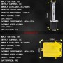 One Set  H1 AC 12V 55W 5500LM 6000K IP65 Waterproof Xenon Lamp Car Light Headlight HID Xenon Bulbs Kit