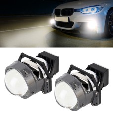 2 PCS IPHCAR I8S 3.0 inch DC9-12V / 38W / 5500K / 4800LM Car Double Light Headlight with Projector Lens for Left Driving