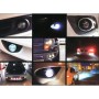 2 PCS IPHCAR MA617 3.0 inch DC12V / 20W / 2200LM Car Double Light Fog Light with Projector Lens (Lime Light)