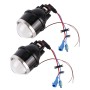 IPHCAR 2 PCS H11 3,0 дюйма DC12V / 35W / 6000K Объектив биосенонного проектора для фар для левого вождения Toyota