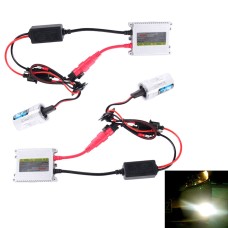 DC12V 35W 2x H7 Slim HID Ксеноновый свет, лампа с высокой интенсивностью, цветовая температура: 8000K