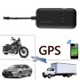 Car Motorcycle GPS Smart Realtime Tracking Device With LED Indicator Light, Built-in GSM Antenna and GPS Antenna(Black)