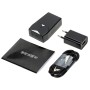 GSM GPRS GPS Positioning Tracker Real Time Positioning SMS APP Tracking Sound Alarm Monitoring for iOS Android(Black)