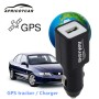 EASYWAY Quick-charge USB Port Car Locator Car Charger GPRS Tracker for iPhone / iPad series, PSP, MP3 / MP4, Pocket PC PDA(Black)
