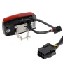 GPS304B GSM / GPRS / GPS Tracker с удаленным контроллером, отслеживание в реальном времени, специально предназначенное для мотоцикла / транспортного средства / E-Bike (красный)