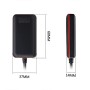 TK108 2G 4PIN Realtime Car Truck Vehicle Tracking GSM GPRS GPS Tracker, Support AGPS with Relay and Battery