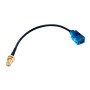 Fakra C Female to SMA Female Connector Adapter Cable / Connector Antenna(Blue)