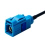 Fakra C Female to SMA Female Connector Adapter Cable / Connector Antenna(Blue)