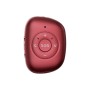 RF-V50 IP67 Waterproof 4G LTE 3G 2G GSM Elderly SOS Button Emergency Alarm GPS Tracker(Red)