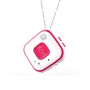 GSM Mini LBS Wi -Fi AGPS Tracker SOS Communicator (розовый)