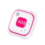 REACHFAR V28 Necklace Style GSM Mini LBS WiFi AGPS Tracker SOS Communicator(Pink)